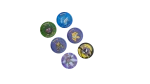 6 Pokémon Tazos - Image 3