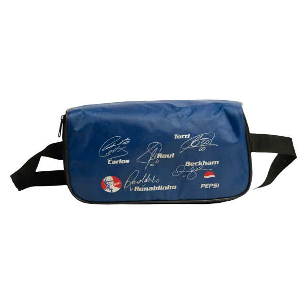 KFC & PEPSI: Footballers Signed Lunch Bag Blue