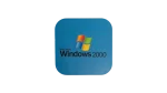 Windows 2000 Coaster