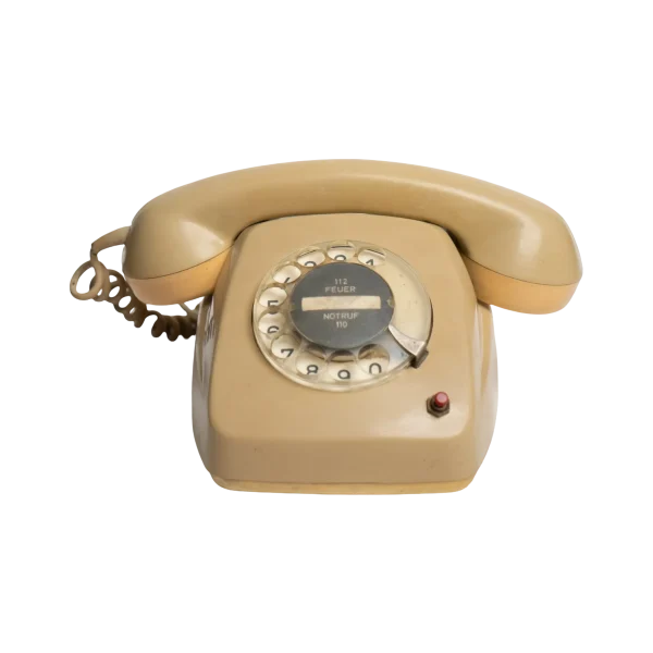 German Fetap 611 Rotary Telephone
