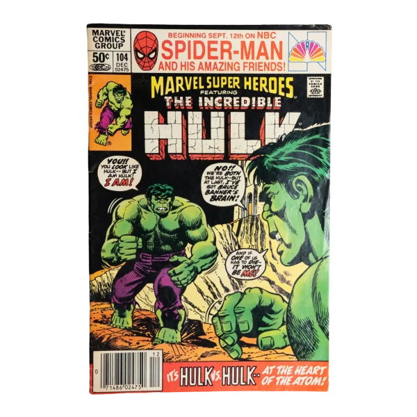 The Incredible Hulk #104 Marvel Super Heroes Comic