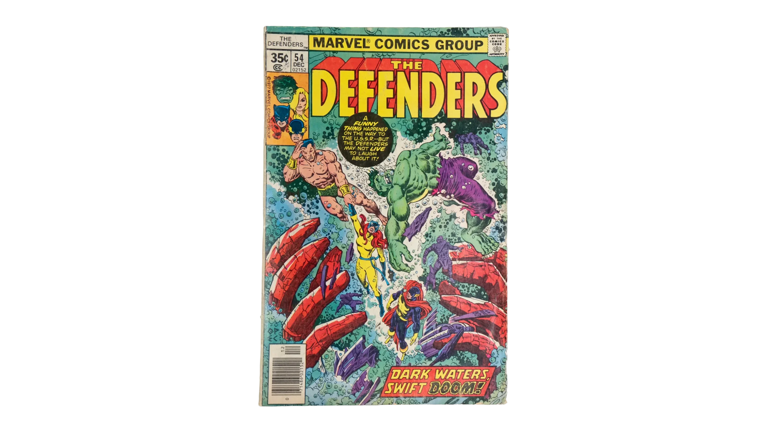 DSC05726 Dark Waters, Swift Doom! Marvel Comic - Image 1