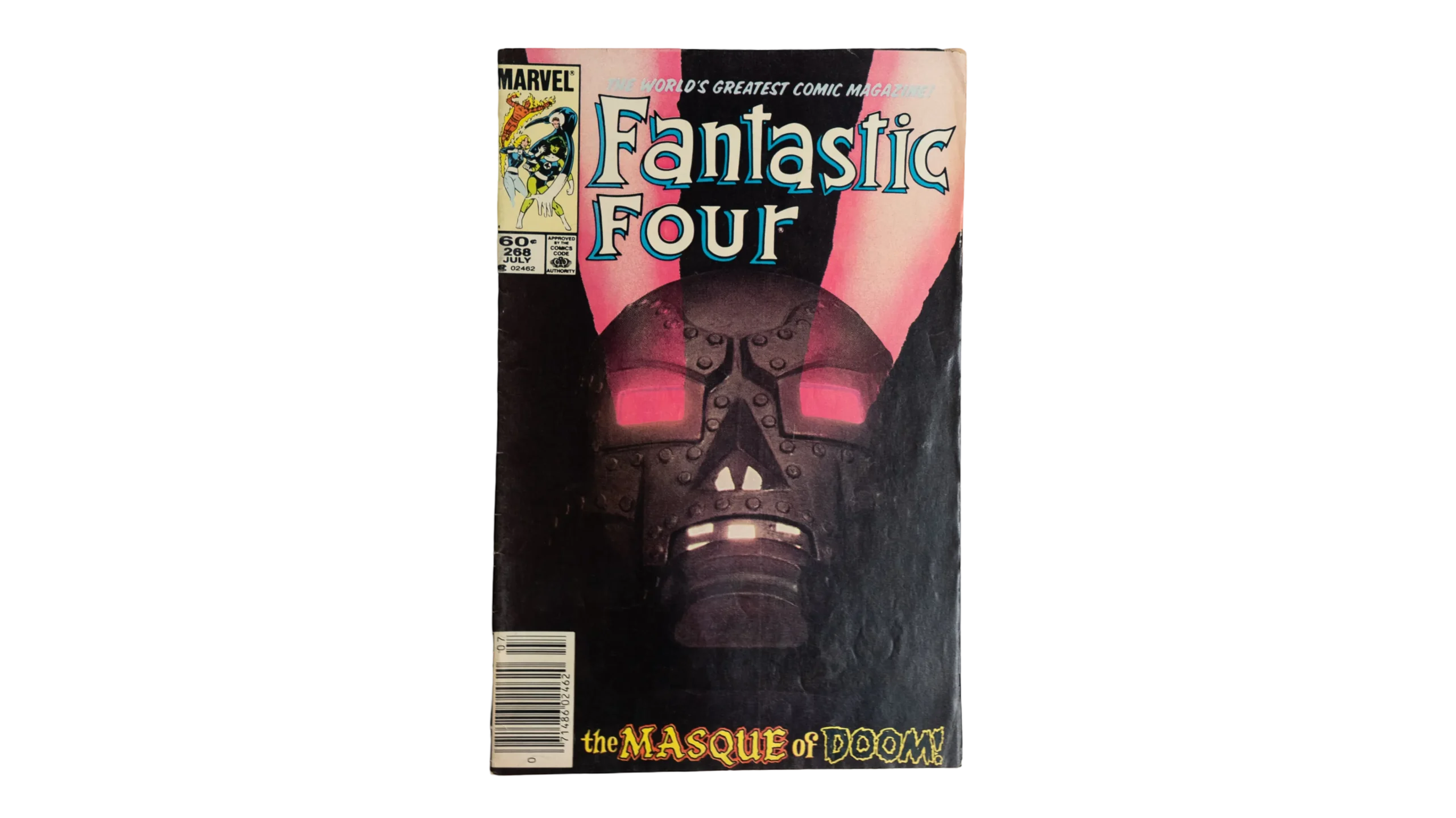 DSC05889 The Masque of Doom! - Fantastic Four #268 Marvel Comics - Image 1