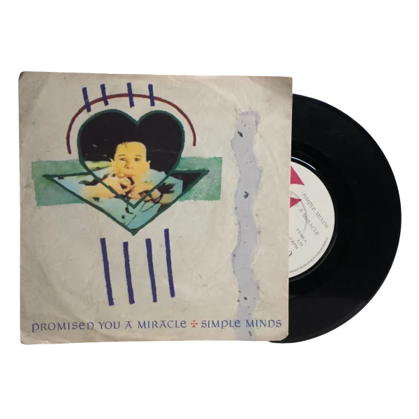 Simple Minds – Promised You A Miracle 7” Vinyl Single