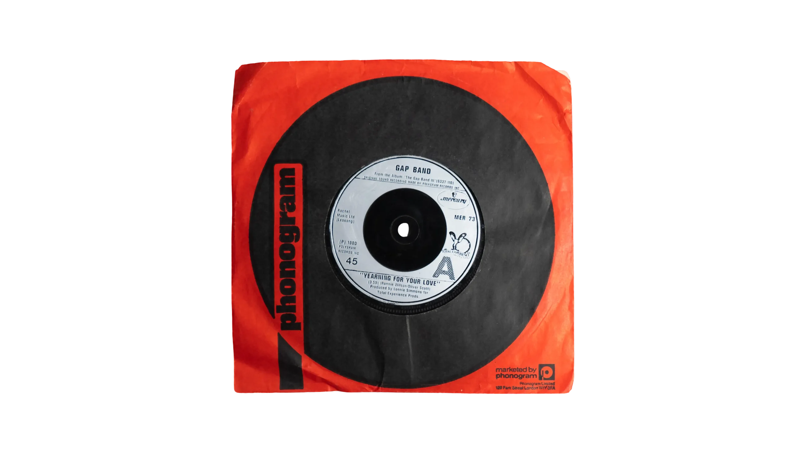 DSC07068 The Gap Band – Yearning for Your Love 7” Vinyl Single - Image 1