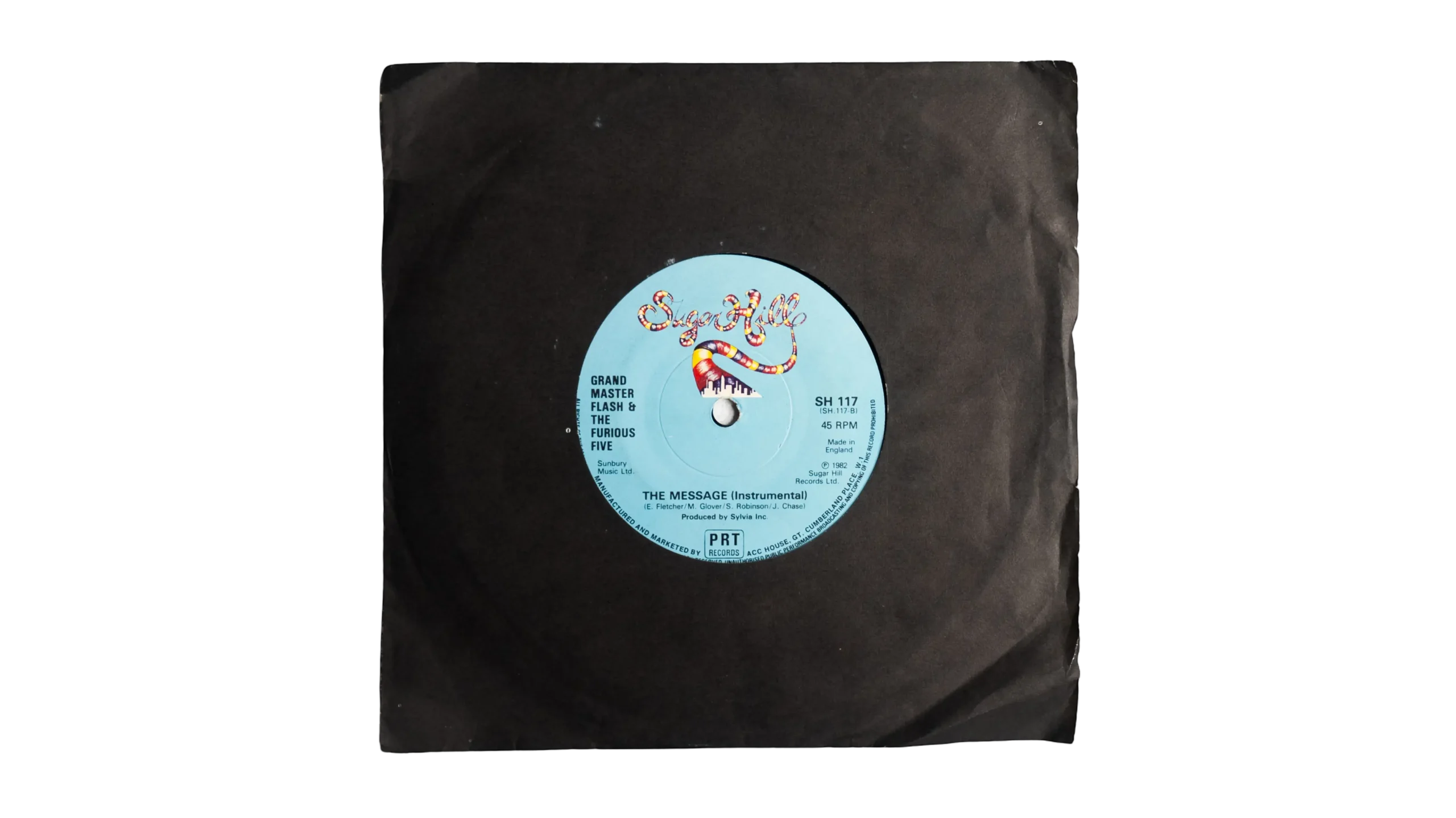 DSC07074-2 Grandmaster Flash & The Furious Five – The Message 7” Vinyl Single - Image 1