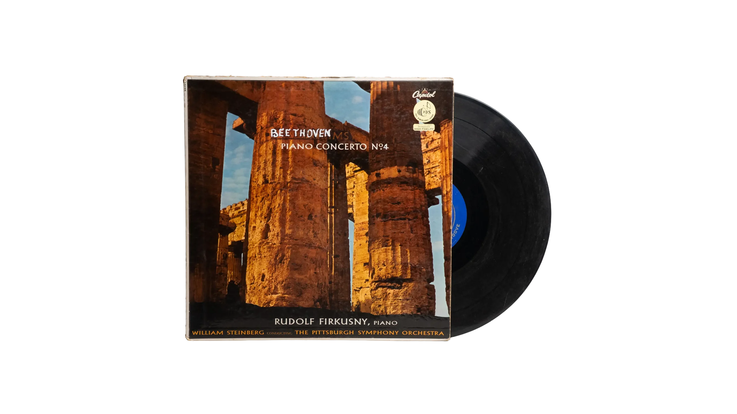 DSC07151-2 Beethoven:12″ Vinyl Piano Concerto - Image 1