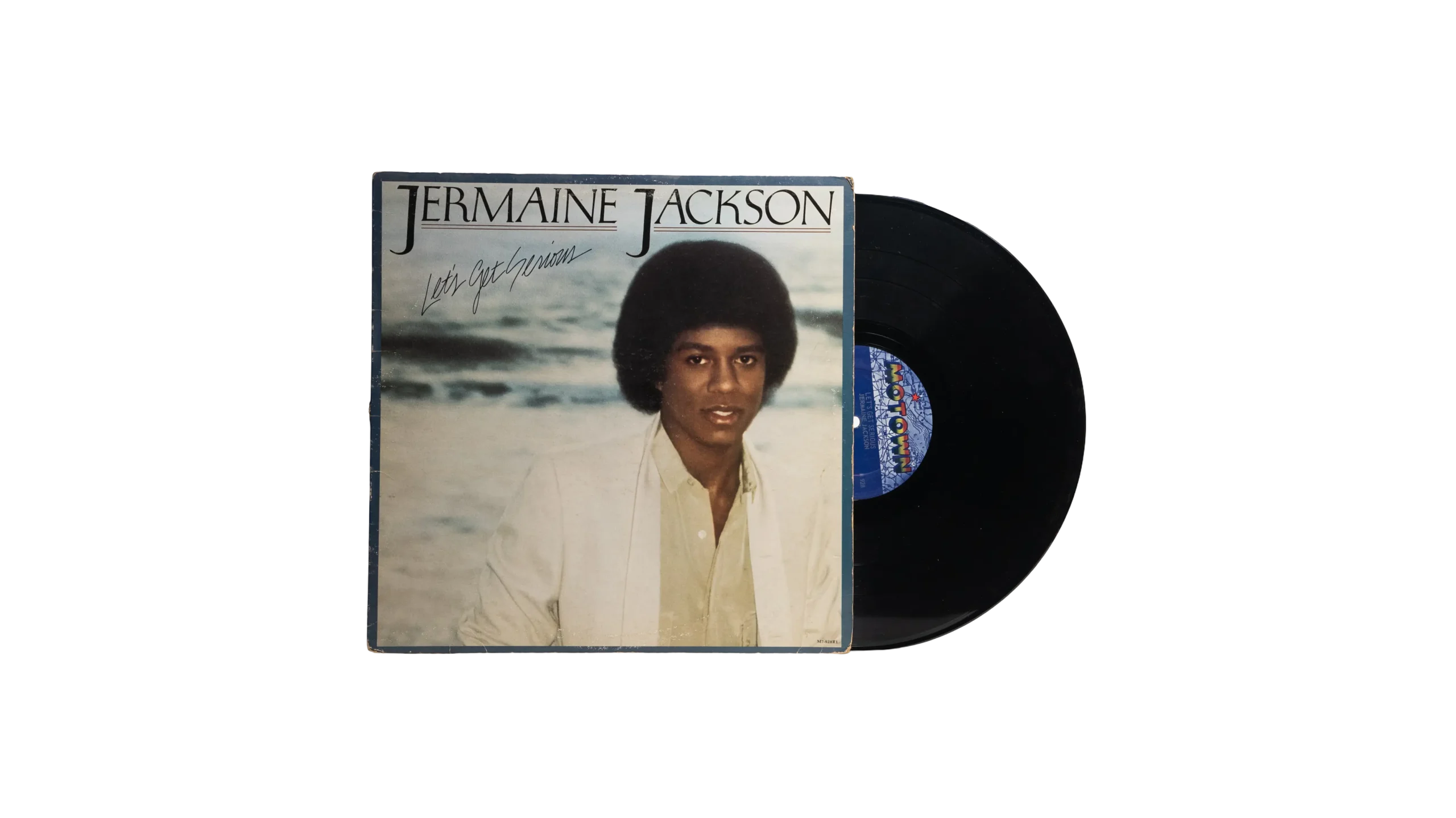 DSC07371-2 Jermaine Jackson - Let's Get Serious 12″ Vinyl LP - Image 1