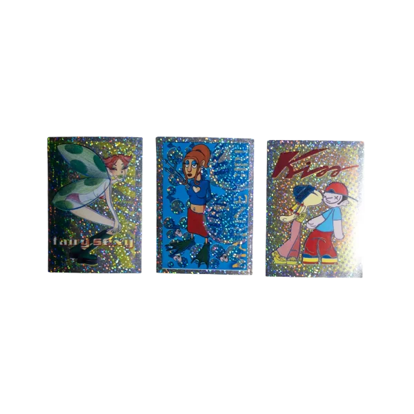 Three Panini Stickers