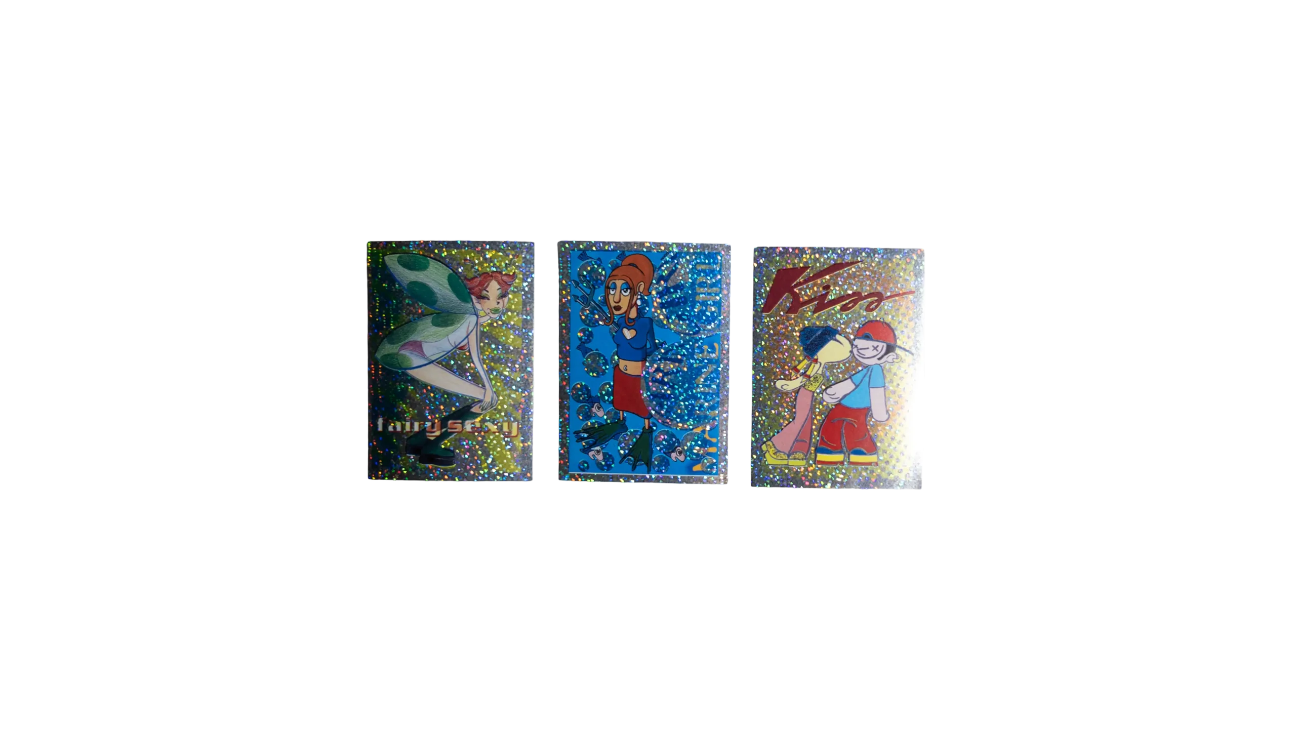 DSC09610 Three Panini Stickers - Image 1