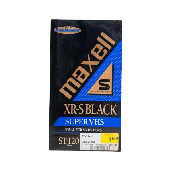 Maxell XR-S Blank VHS