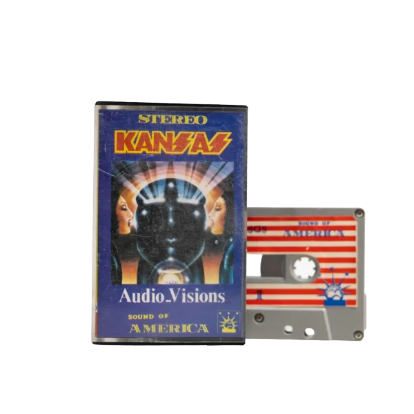 Kansas – Audio-Visions Cassette Tape