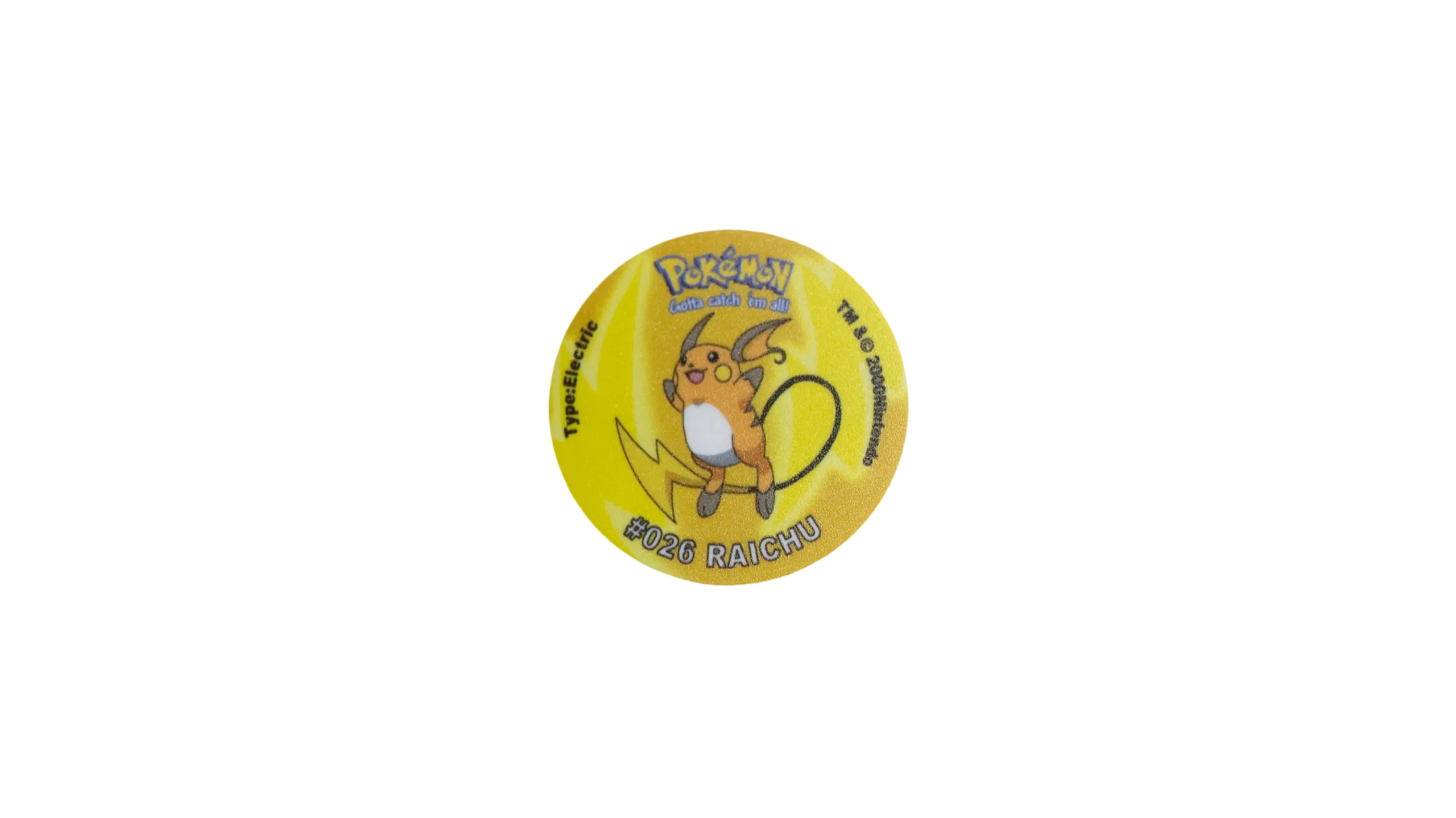 DSC03612 Raichu Pokémon Tazo - Image 1