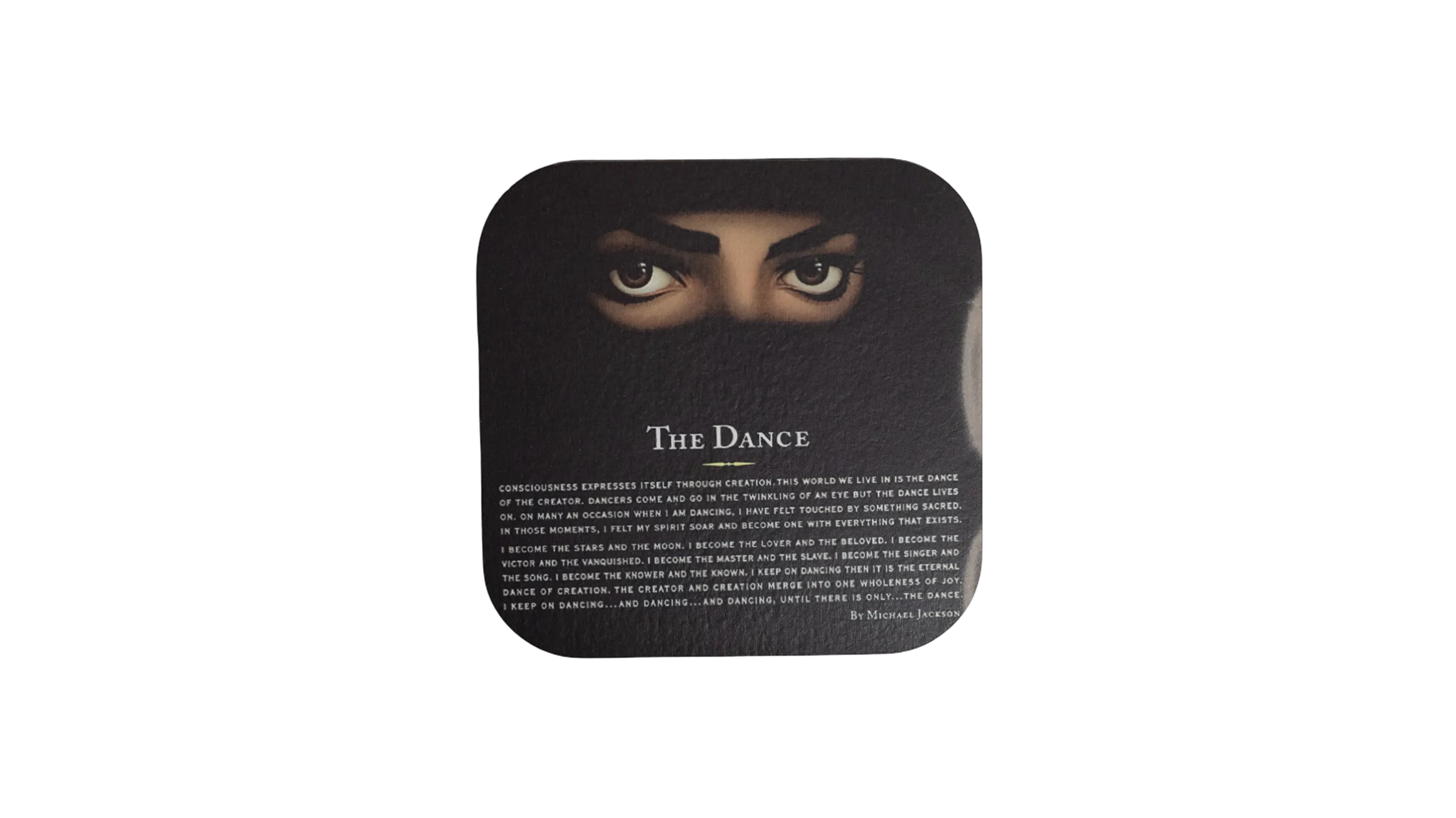 DSC03857 Michael Jackson Coaster - Image 1