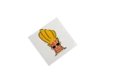 Johnny Bravo Sticker - Image 3