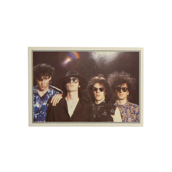 The Cure Band Panini Sticker 1980's