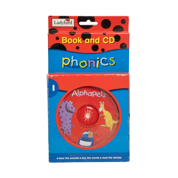 Ladybird Phonics Alphapets Book and CD