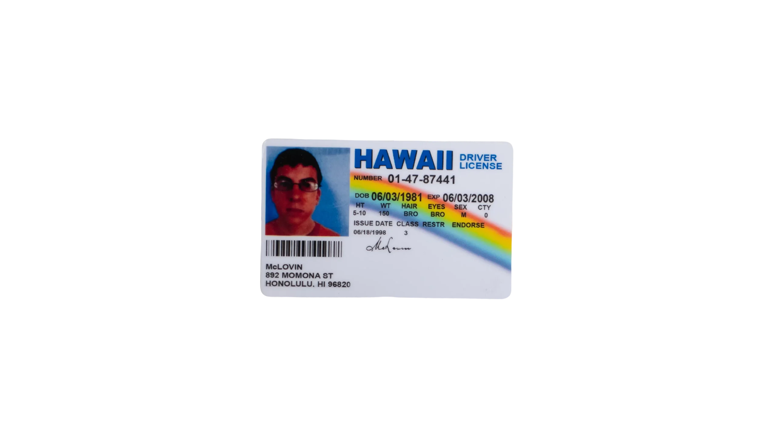 DSC05942 McLovin Superbad ID - Image 1