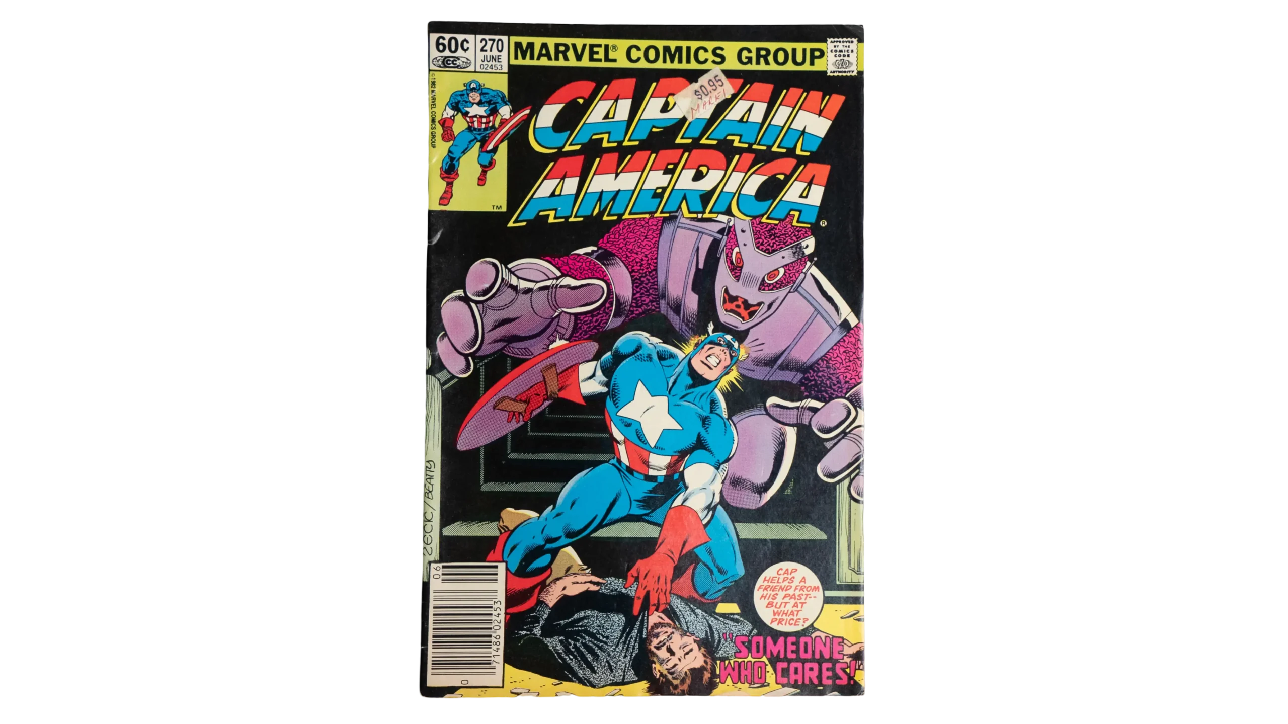 DSC05982 Captain America #270 Marvel Comic - Image 1