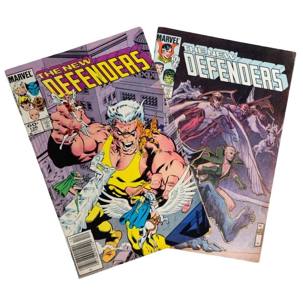 The New Defenders #125-126 Marvel Comics