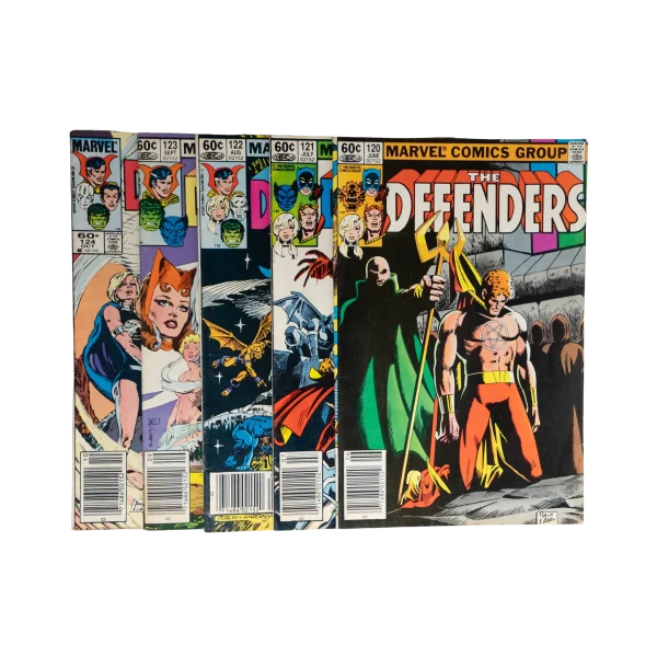 The Defenders Sequence #120-124 Marvel Comics