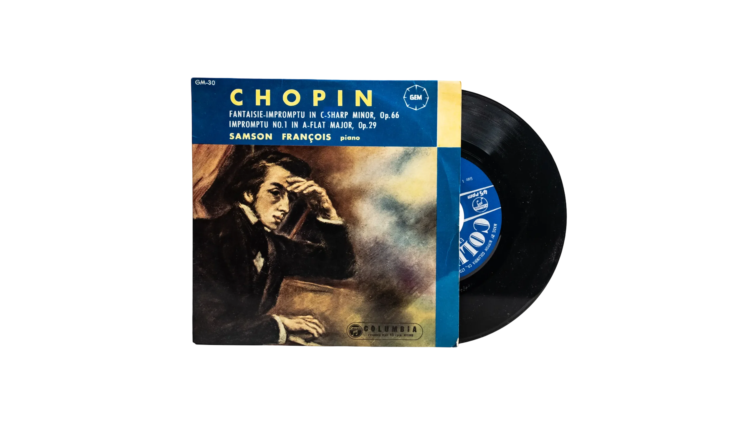 DSC06629 Samson François - Chopin: Fantaisie-Impromptu 12″ Vinyl - Image 1