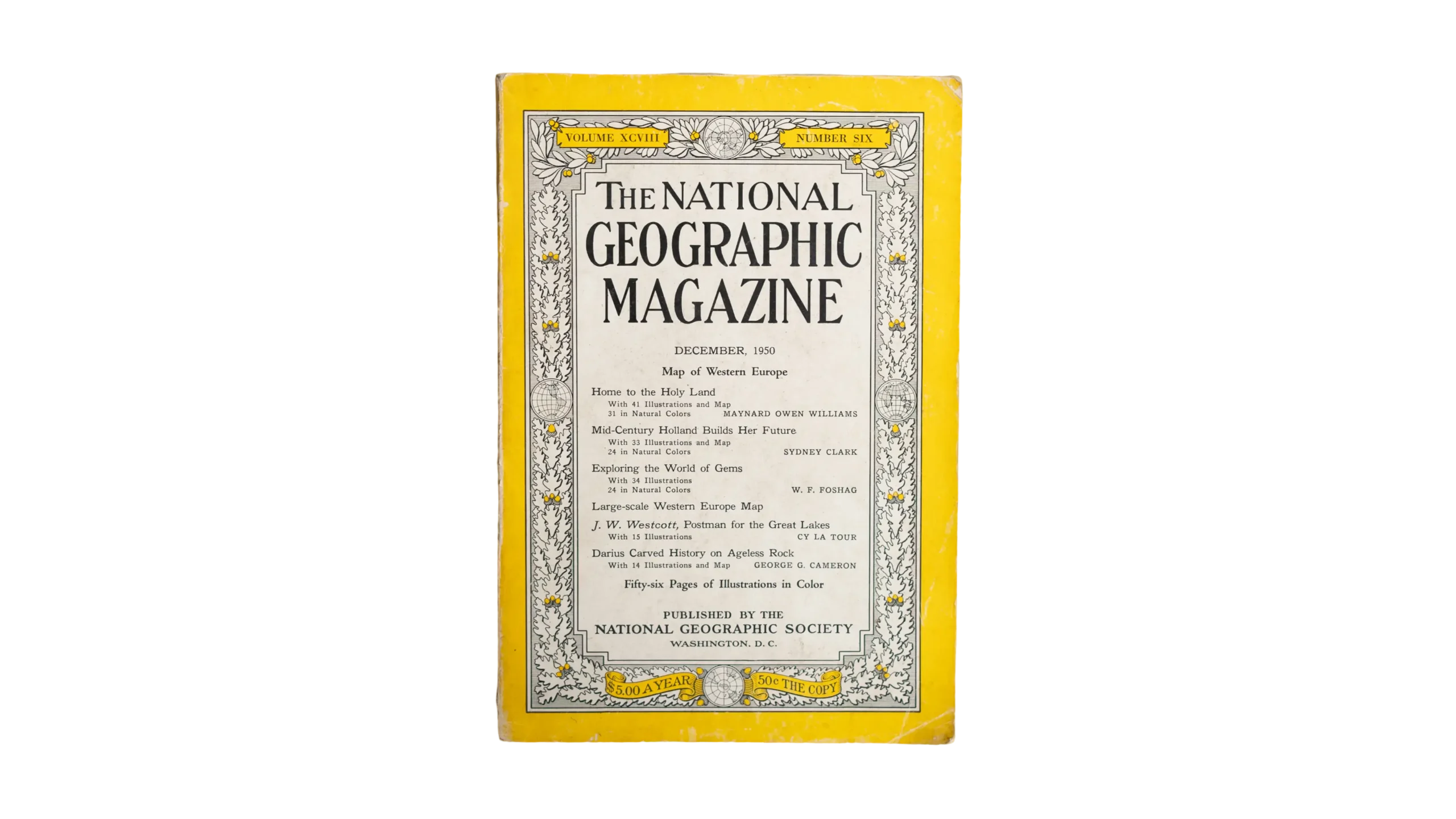 DSC01326 1950 National Geographic Magazine - Image 1