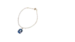Queen Blue Asfour Crystal Necklace - Image 4