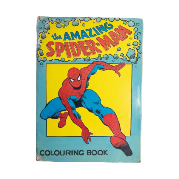 1980's The Amazing Spider-Man Coloring Book
