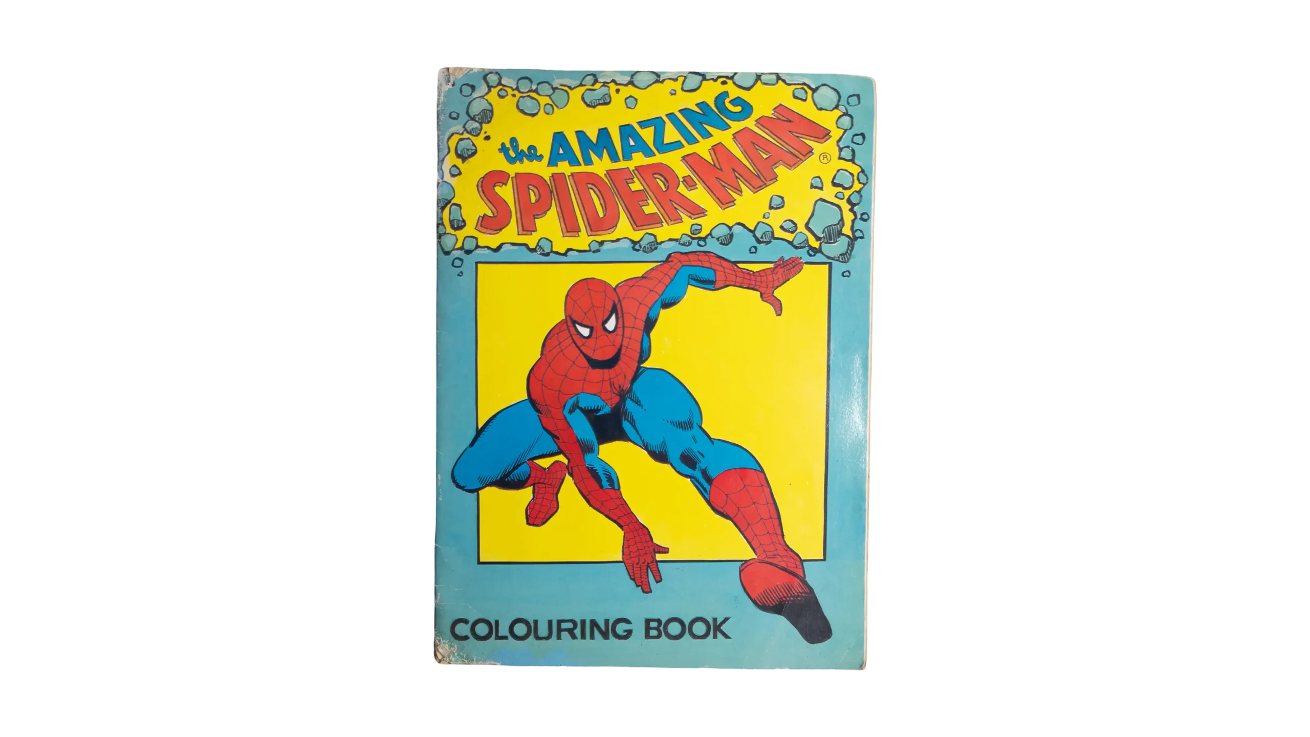 DSC02292 copy 1980's The Amazing Spider-Man Coloring Book - Image 1