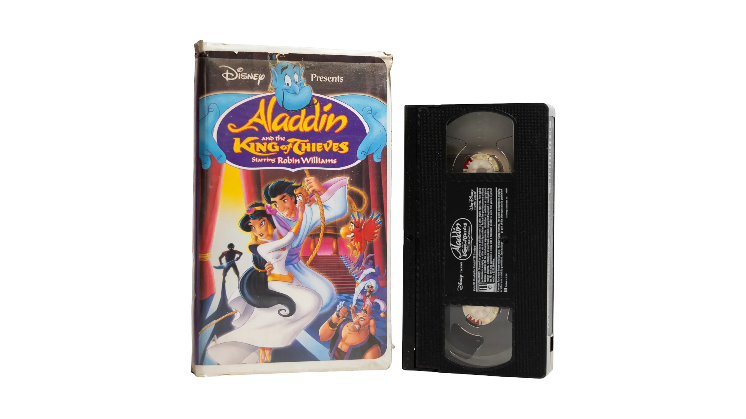 DSC02405 Aladdin & The King of Thieves VHS - Image 1