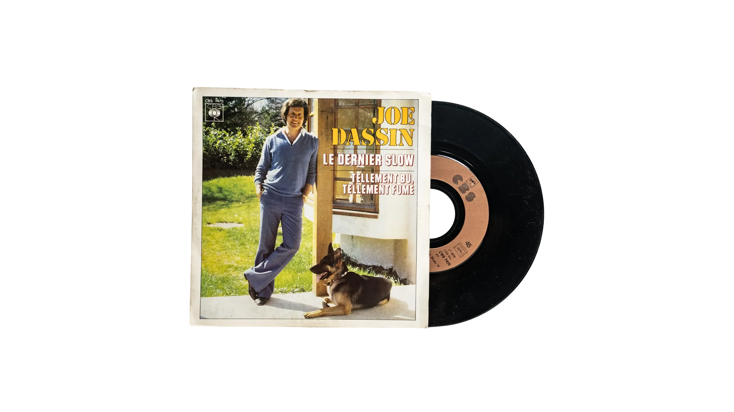 DSC06652 Joe Dassin – Le Dernier Slow 7″ Vinyl - Image 1