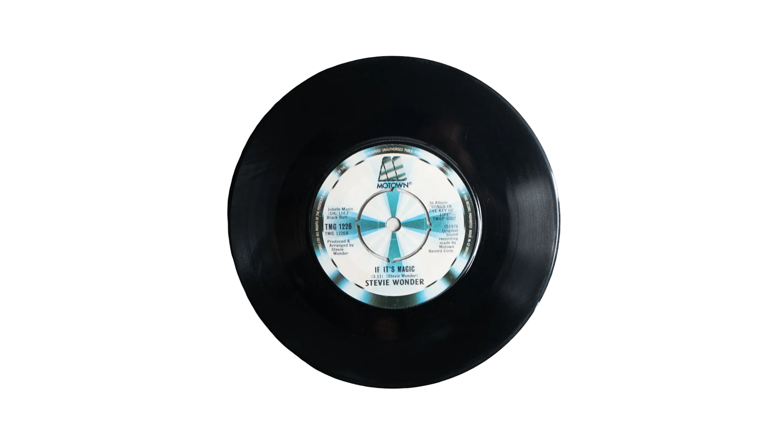 DSC06668 Stevie Wonder – If It's Magic 7″ Vinyl - Image 1