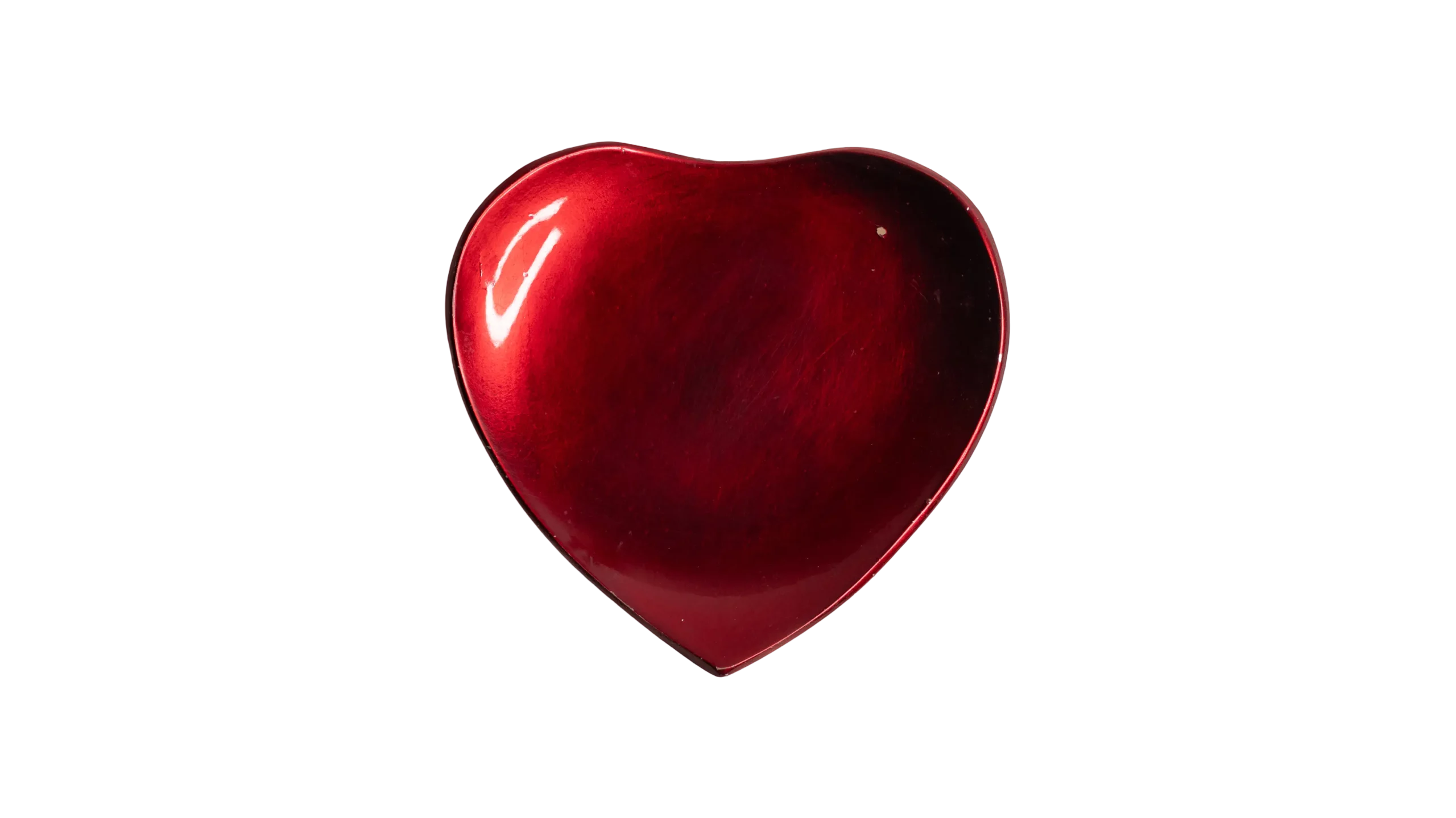 DSC06737 Heart-Shaped Ceramic Plate - Image 1