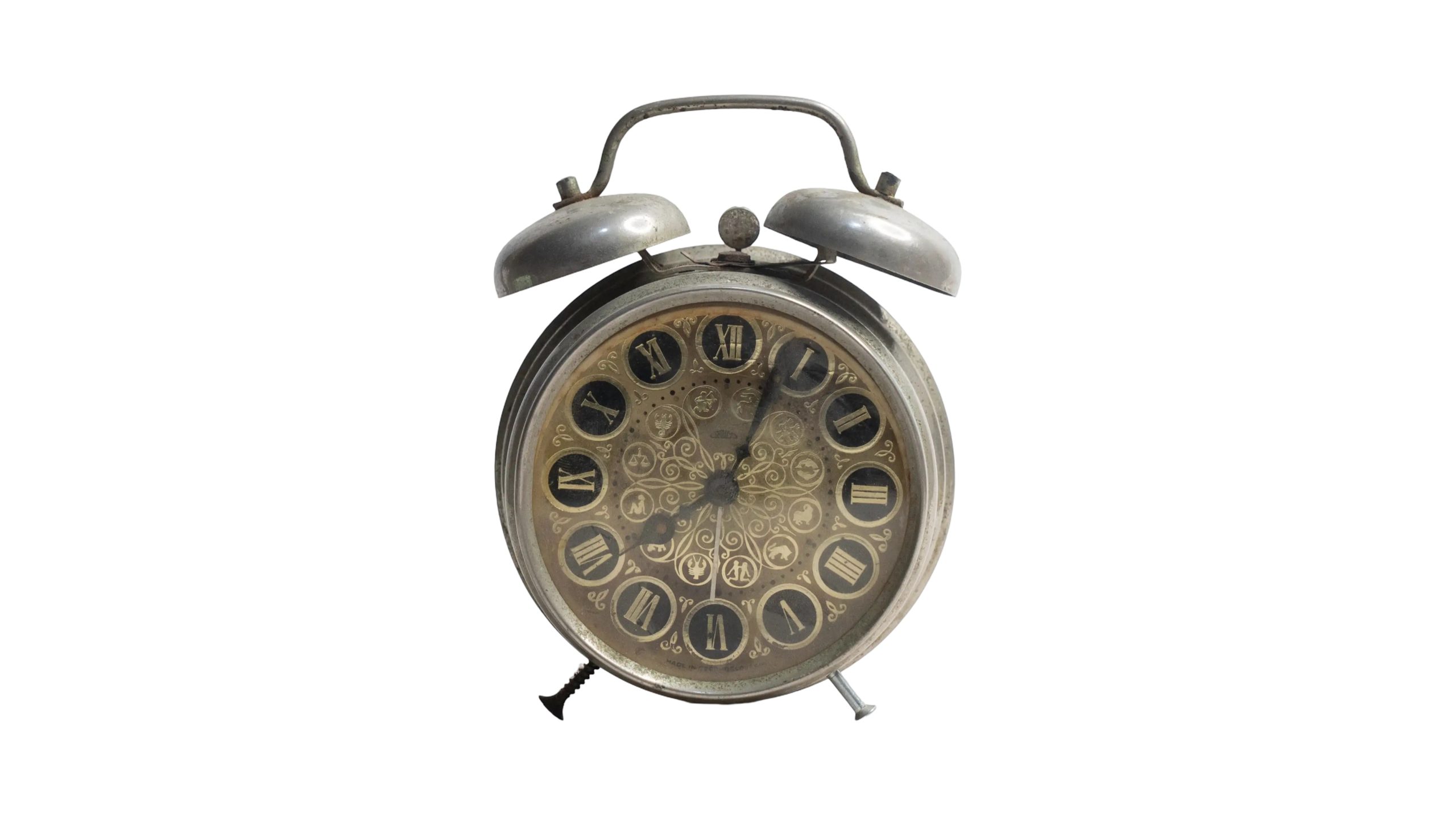 DSC08521 Mechanical Twin-Bell Alarm Clock - Image 1