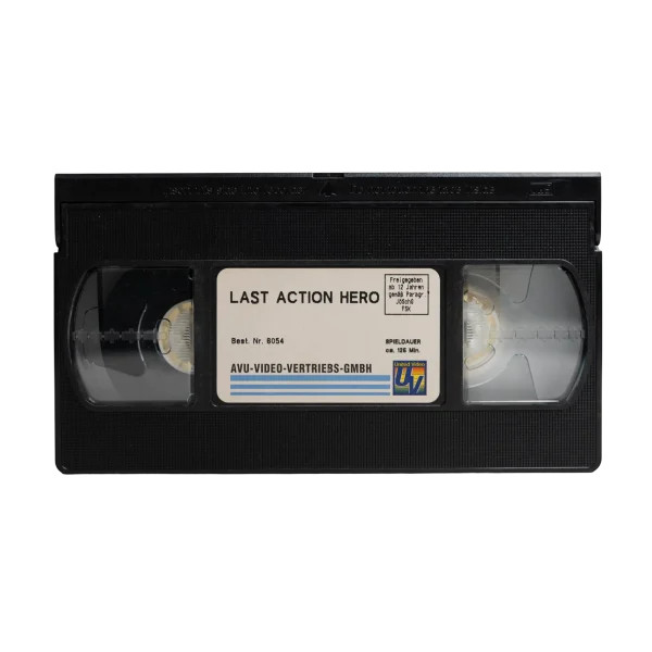 Last Action Hero Movie VHS 1993