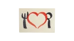 Hearts On The Table Panini Magic Sticker