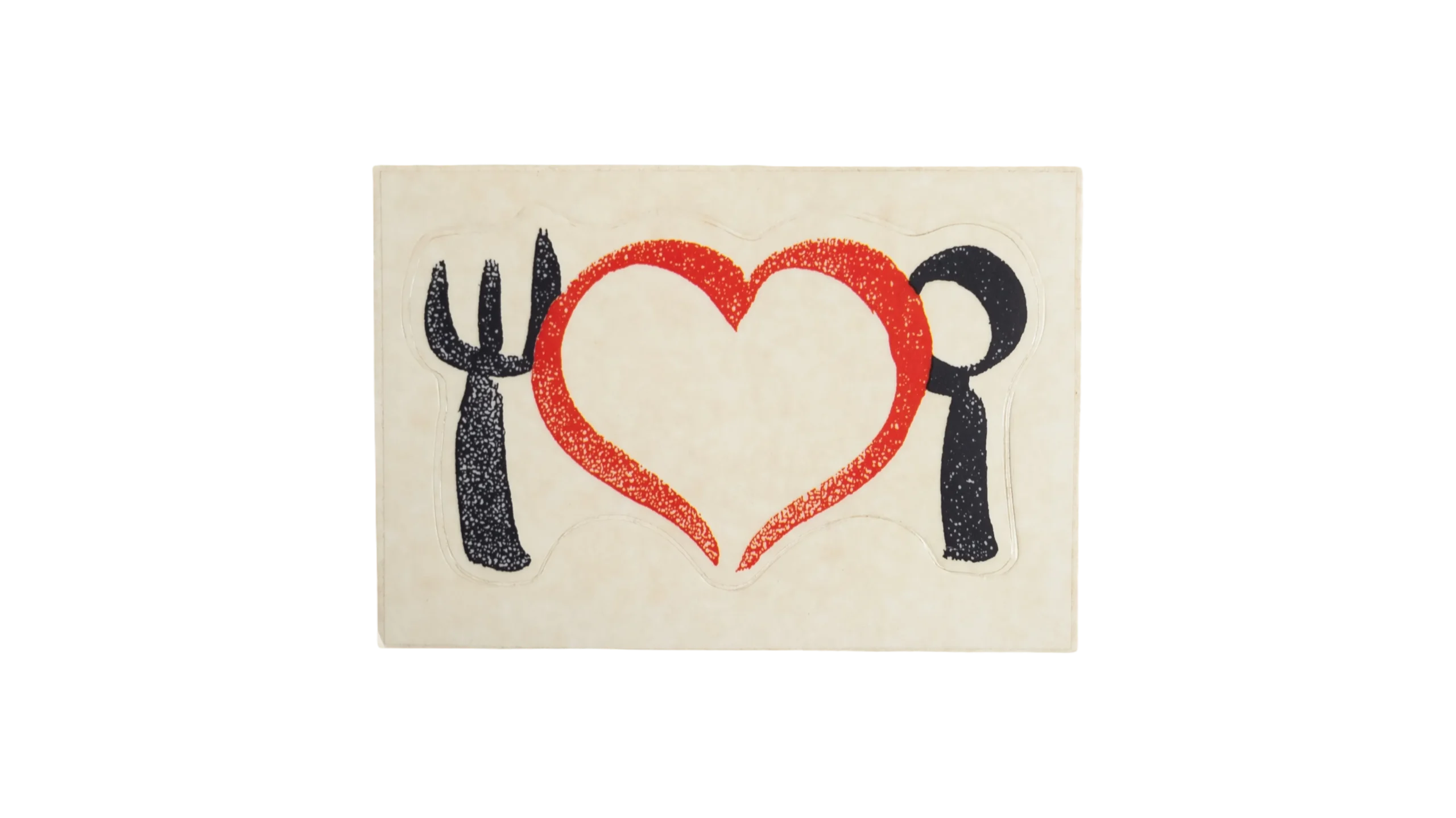 DSC01934 Hearts On The Table Panini Magic Sticker - Image 1