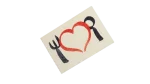 Hearts On The Table Panini Magic Sticker - Image 3