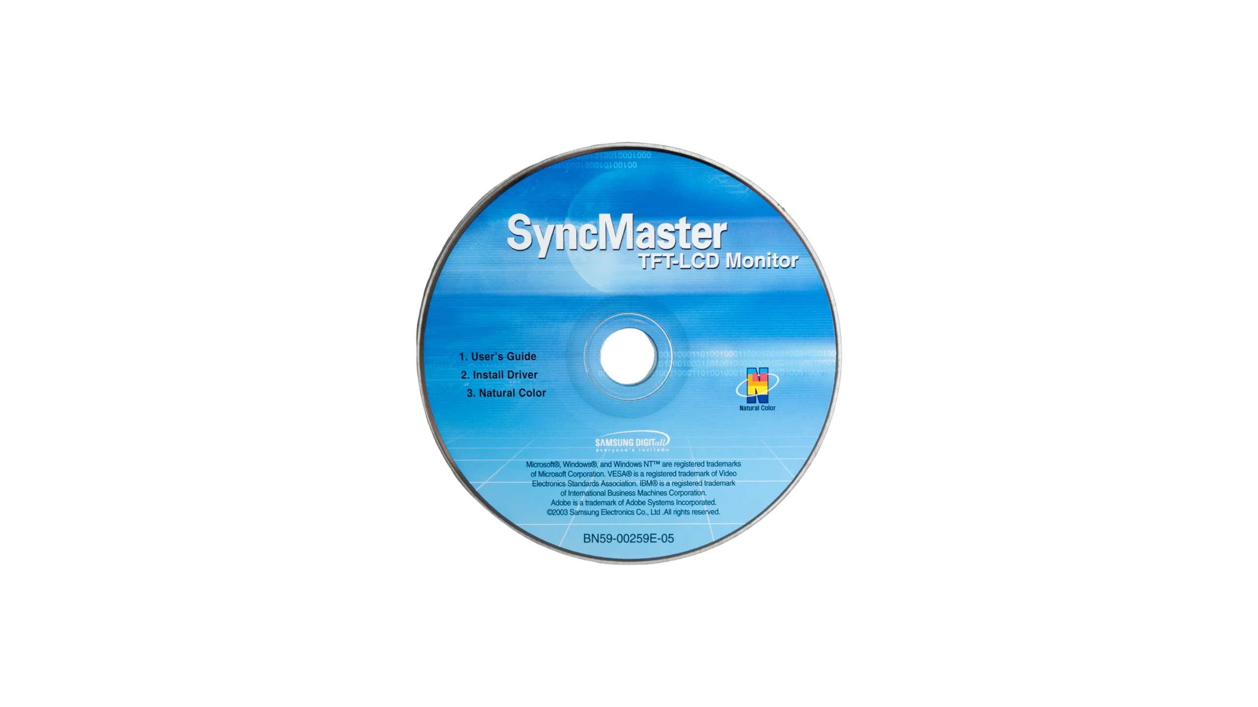 DSC02022 Samsung SyncMaster TFT-LCD Monitor CD - Image 1