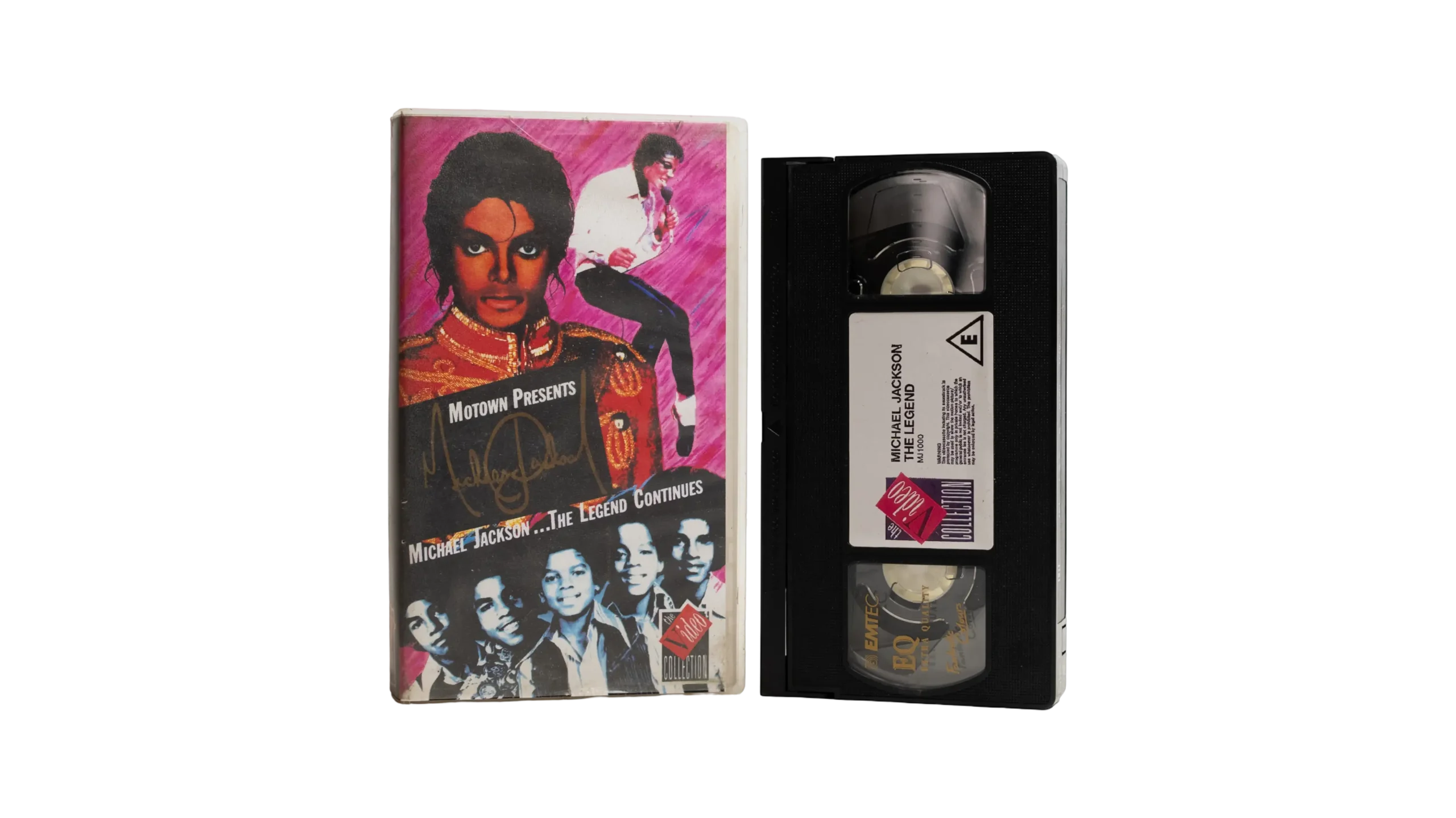 DSC02419 1988 Michael Jackson: The Legend Continues VHS - Image 1