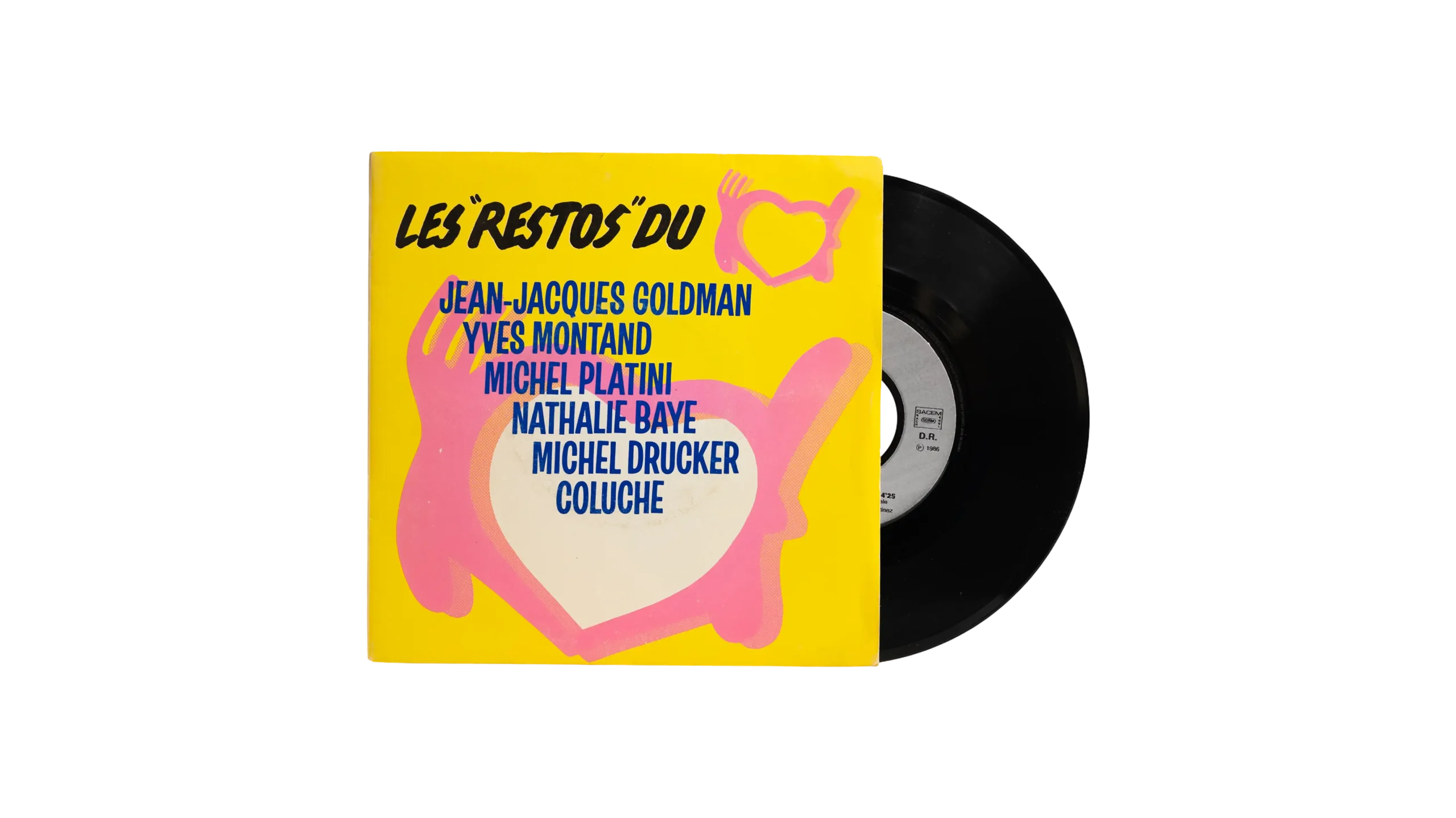 DSC02583 Les "Restos" du Cœur 7″ Vinyl - Image 1