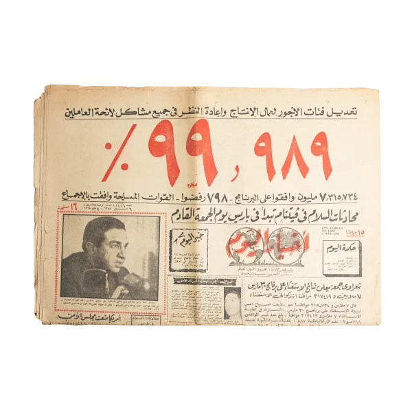 80's Economic Reform - Akhbar Al Youm Newspaper 1986