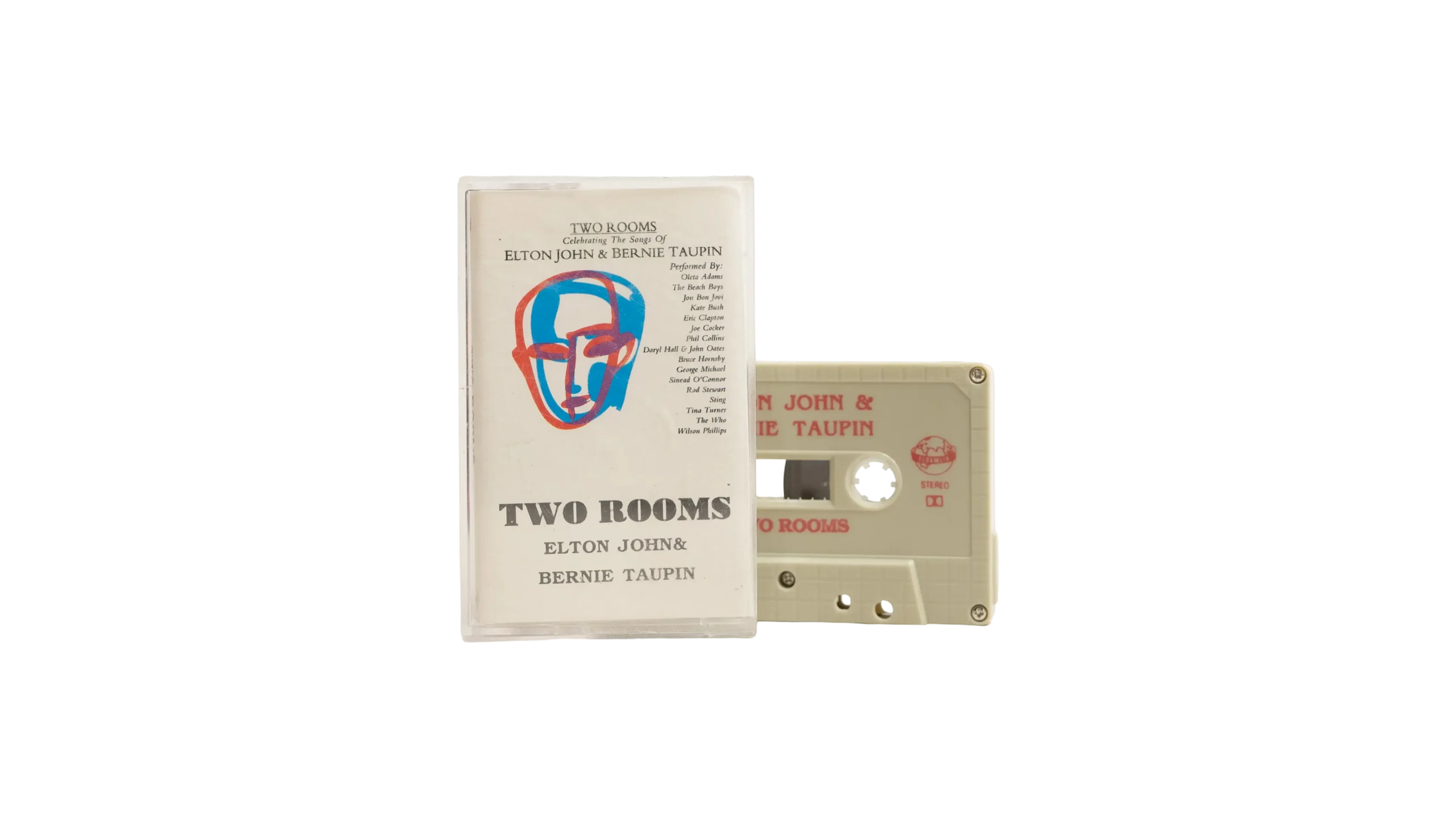DSC02962 Elton John & Bernie Taupin – Two Rooms Cassette Tape - Image 1