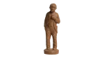 The Content Man Statue
