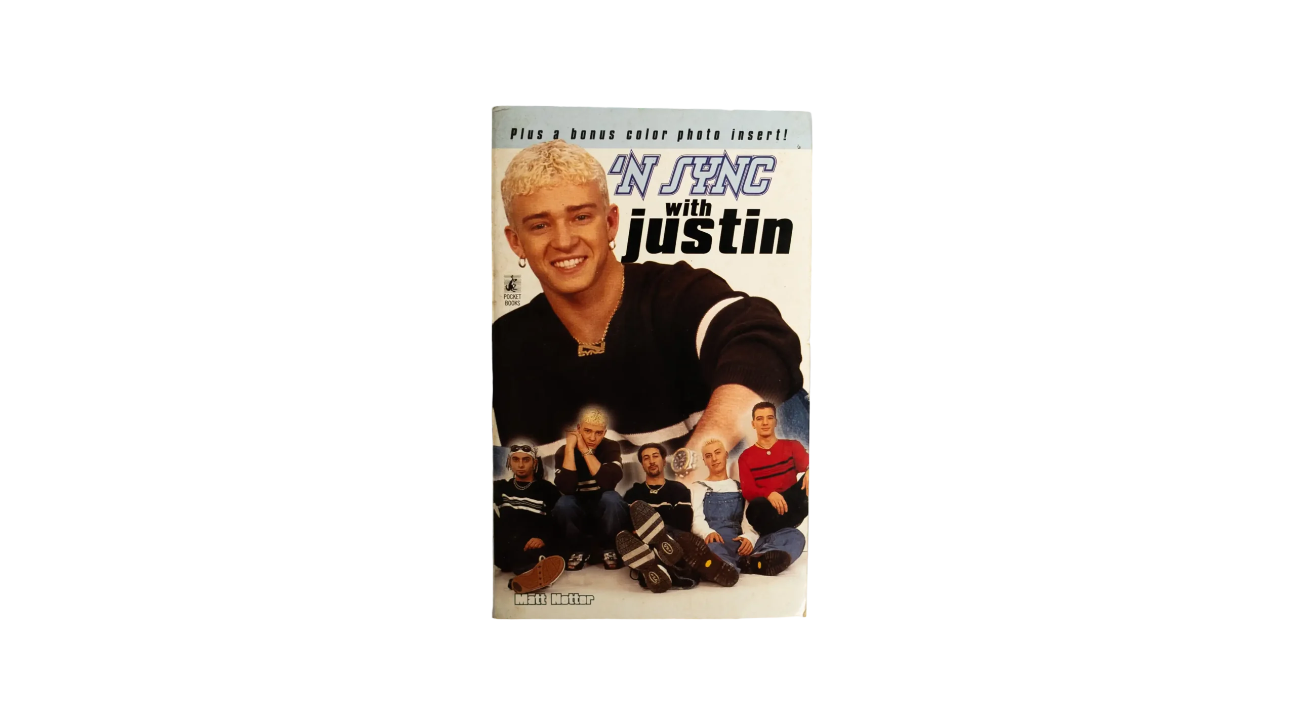DSC03870 N Sync With Justin Book - Image 1