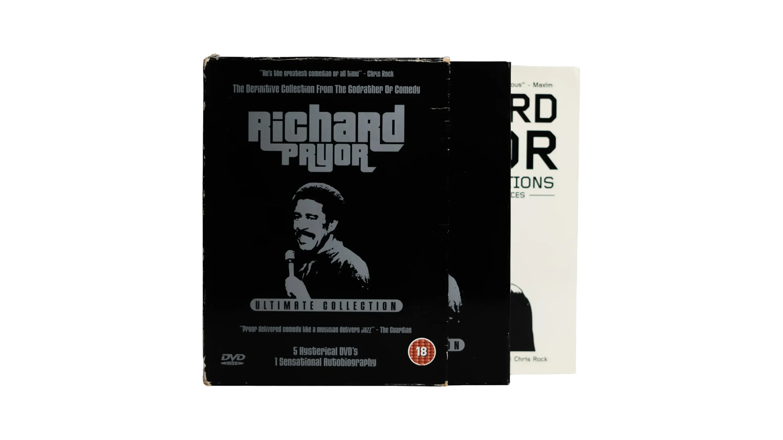 DSC04148 Richard Pryor Ultimate Collection 2005 Stand-Up DVD Box Set + Book - Image 1