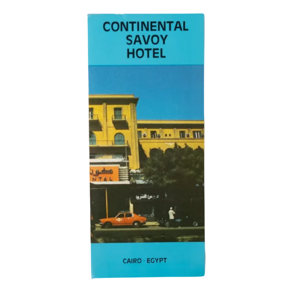 The Continental Savoy Hotel Promotional Travel Brochure