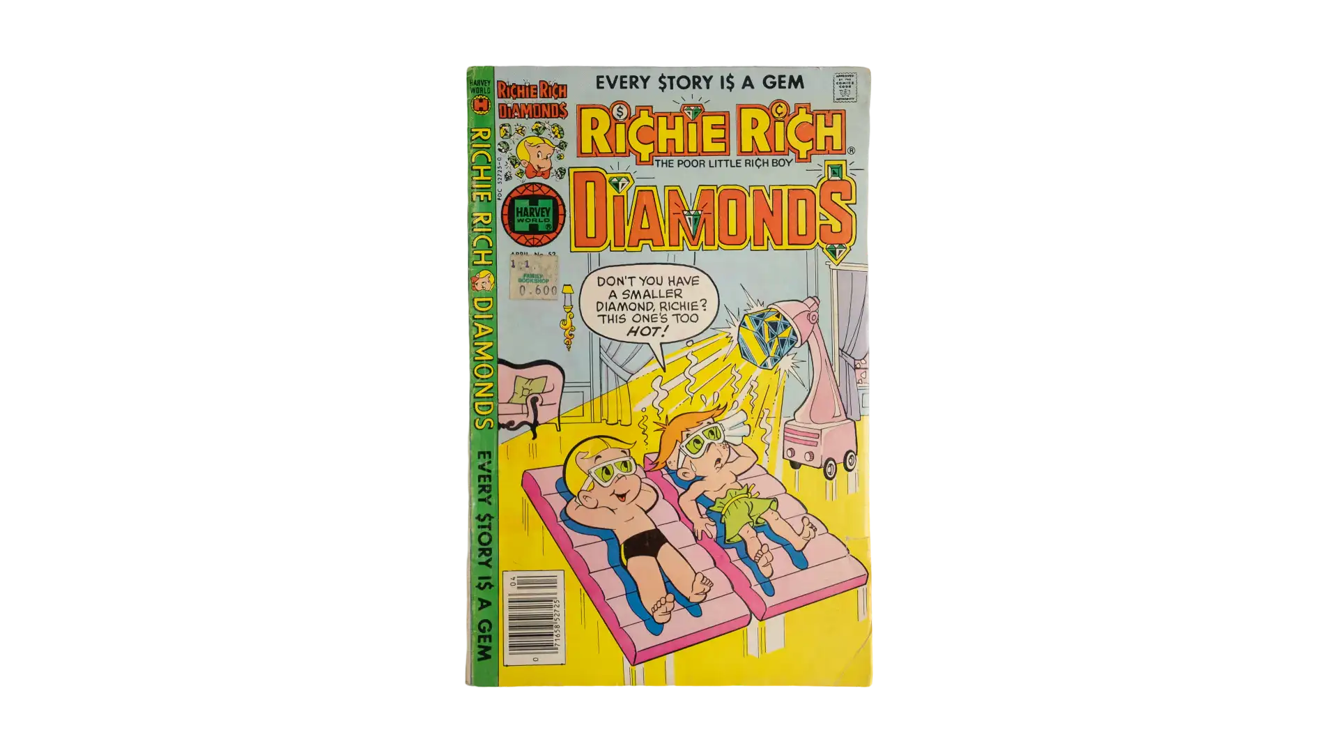 DSC00557 1972 Richie Rich Diamonds #52 Harvey Comics - Image 1