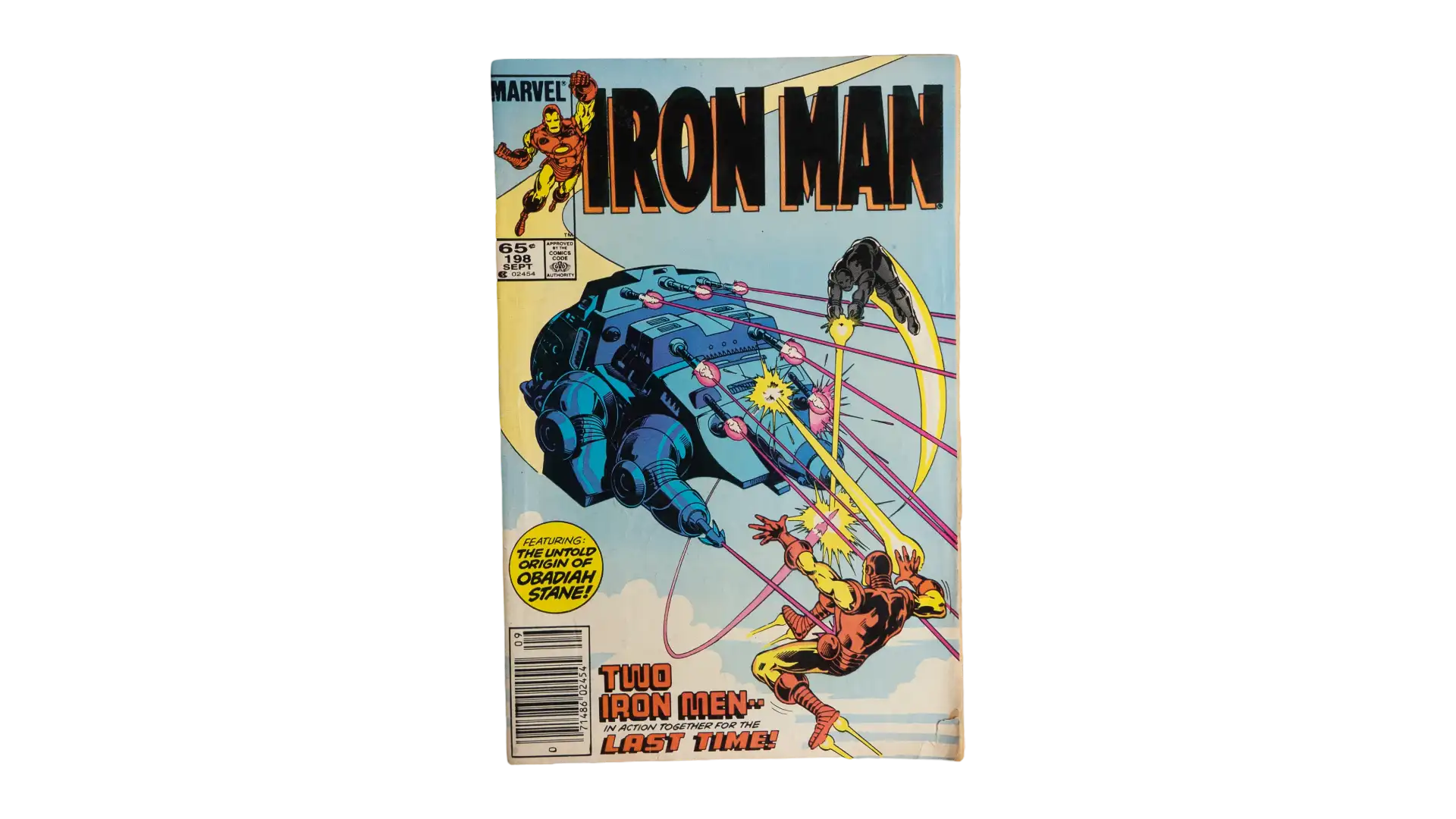 DSC00567 "Revelations" Iron Man #198 Marvel Comics - Image 1